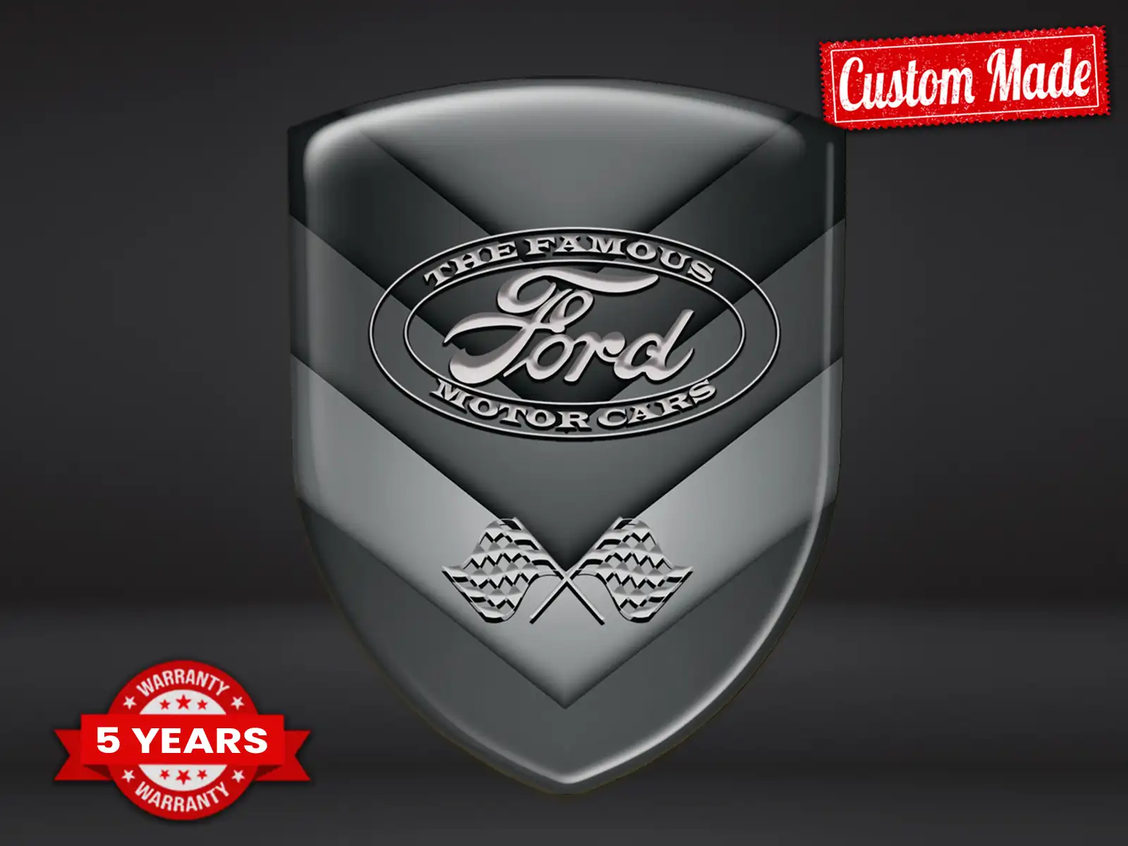 Ford Personalisierte Logo Aufkleber Pro Max Stil Langlebig